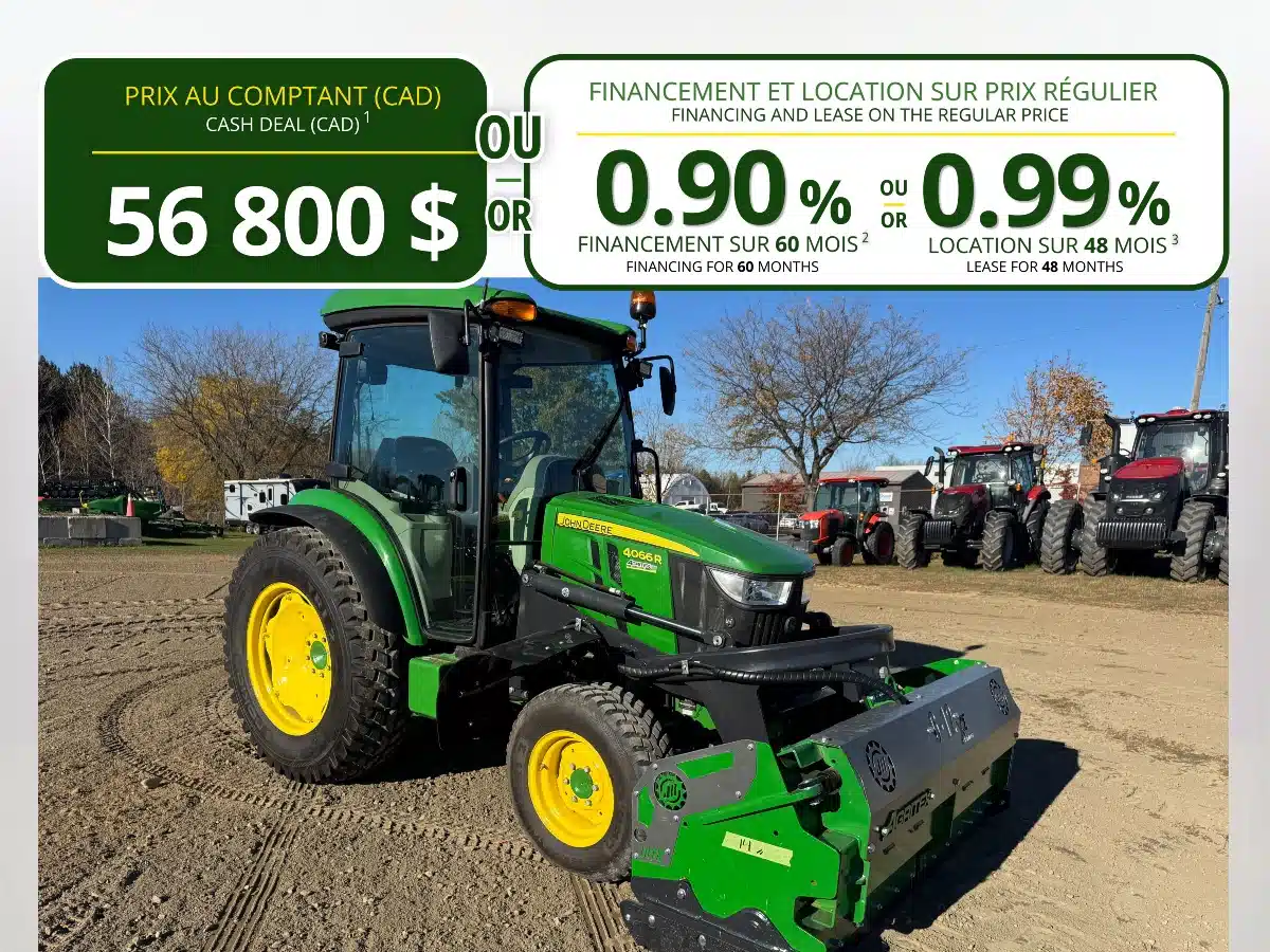 Photo de la Galerie 1 pour 2020 John Deere 4066R Tracteur