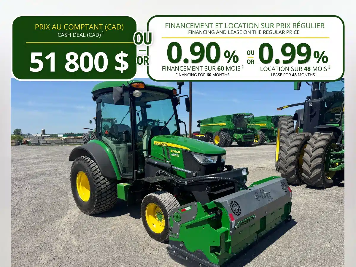 Photo de la Galerie 1 pour 2020 John Deere 4066R Tracteur