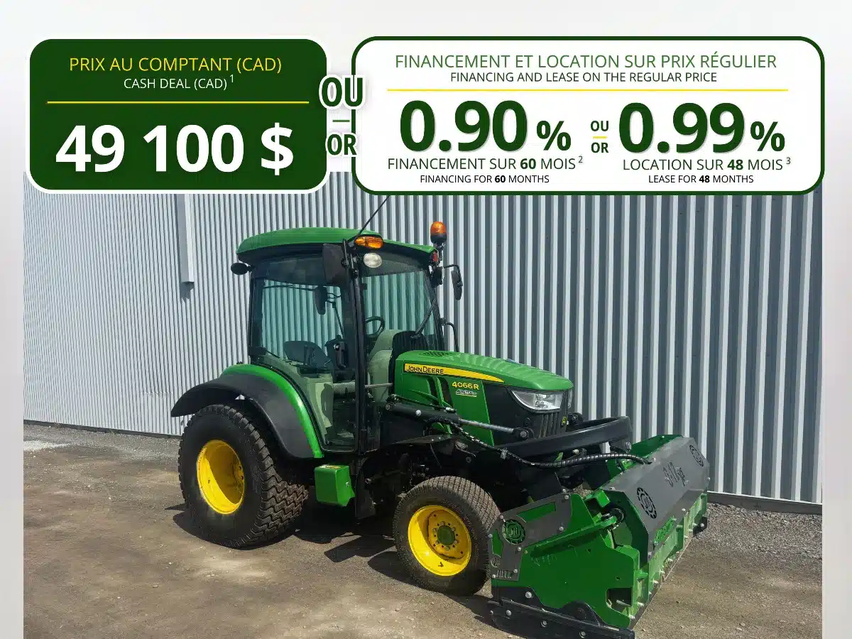 Photo de la Galerie 1 pour 2020 John Deere 4066R Tracteur