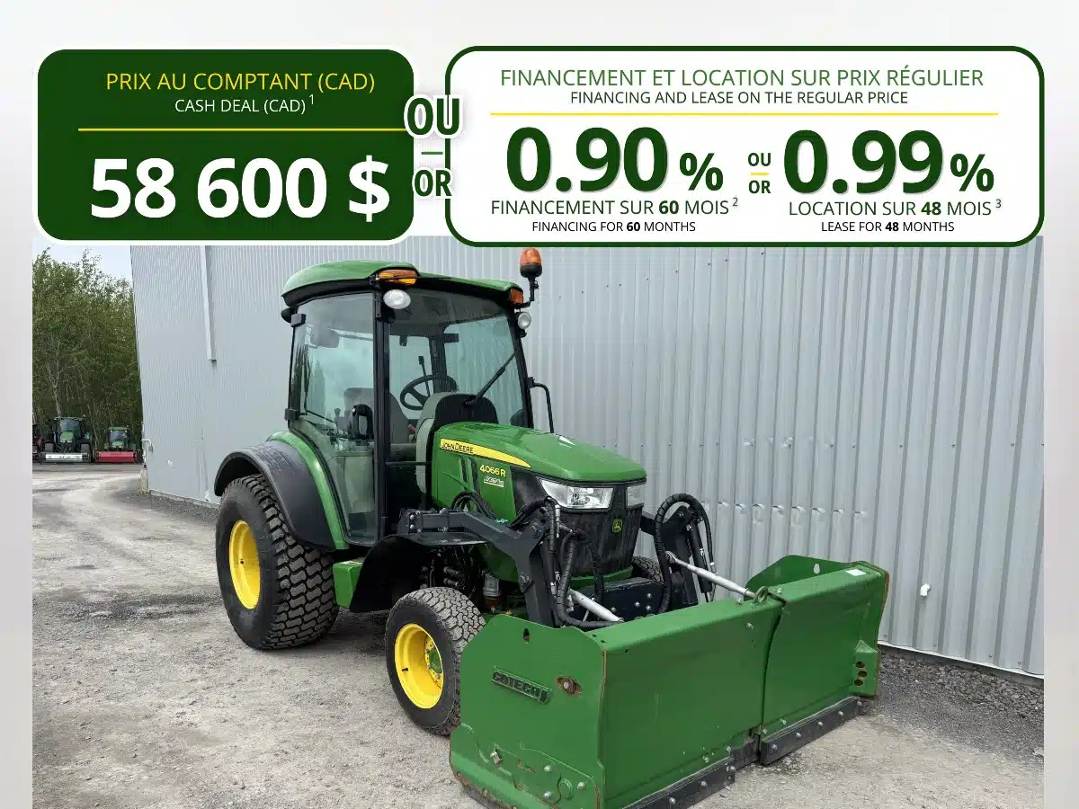 Gallery image 1 for 2021 John Deere 4066R Tractor