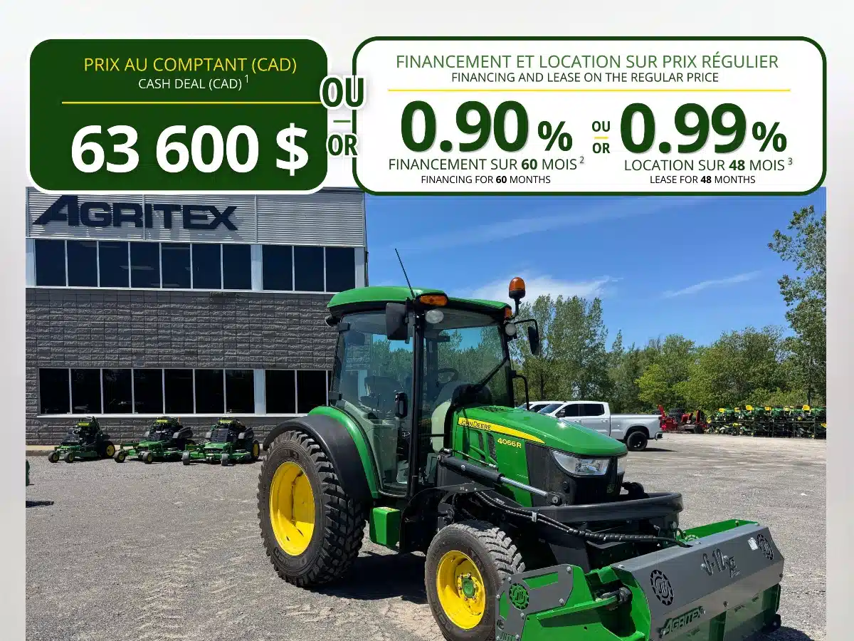 Photo de la Galerie 1 pour 2021 John Deere 4066R Tracteur
