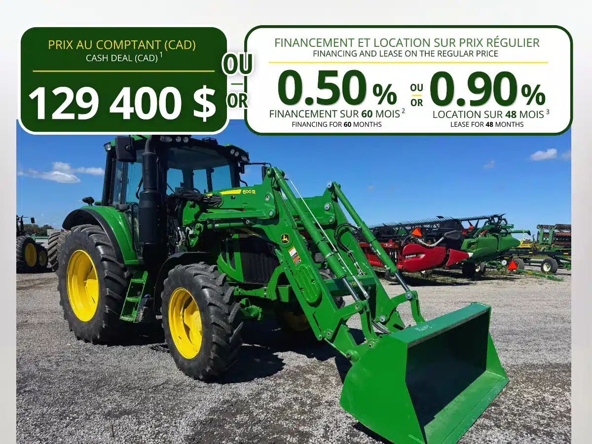 Gallery image 1 for 2021 John Deere 6110M Tractor
