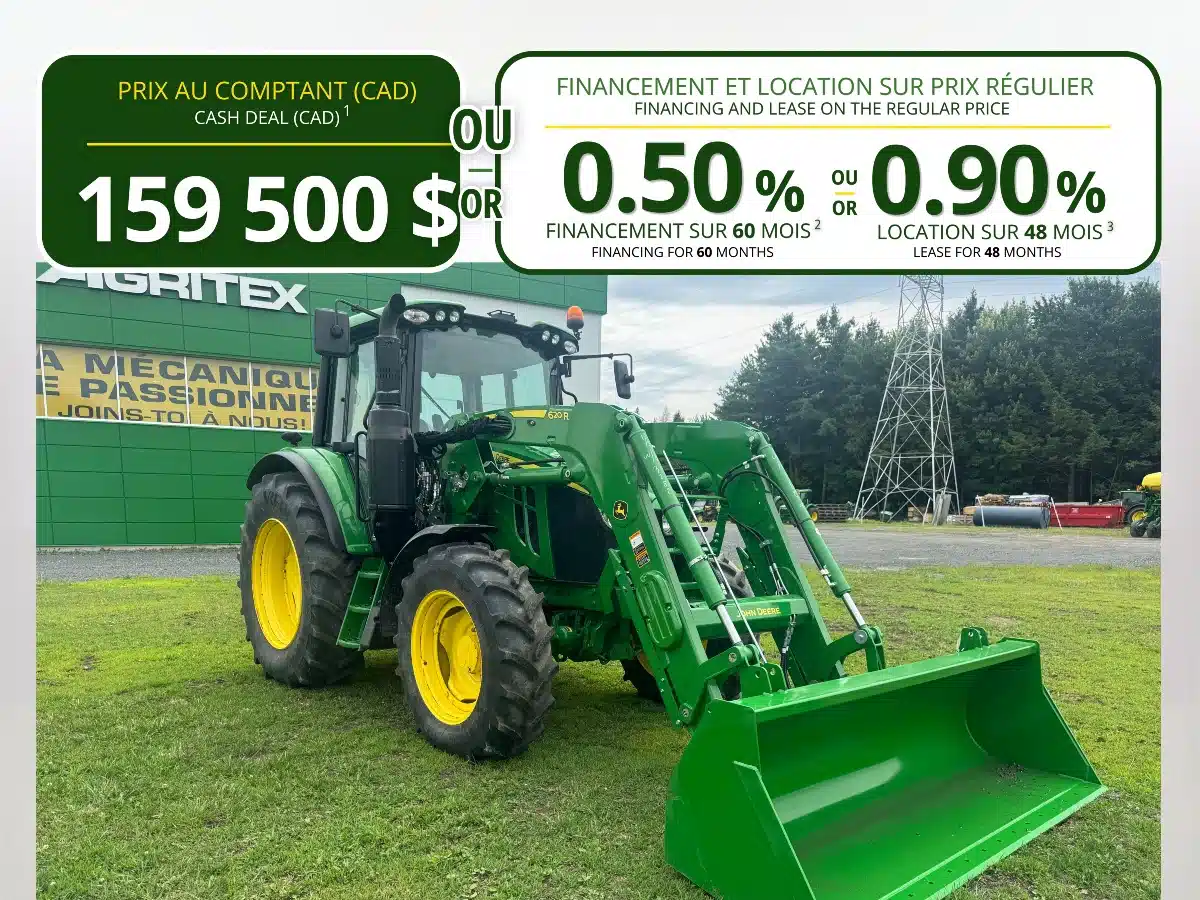 Gallery image 1 for 2023 John Deere 6120M Tractor