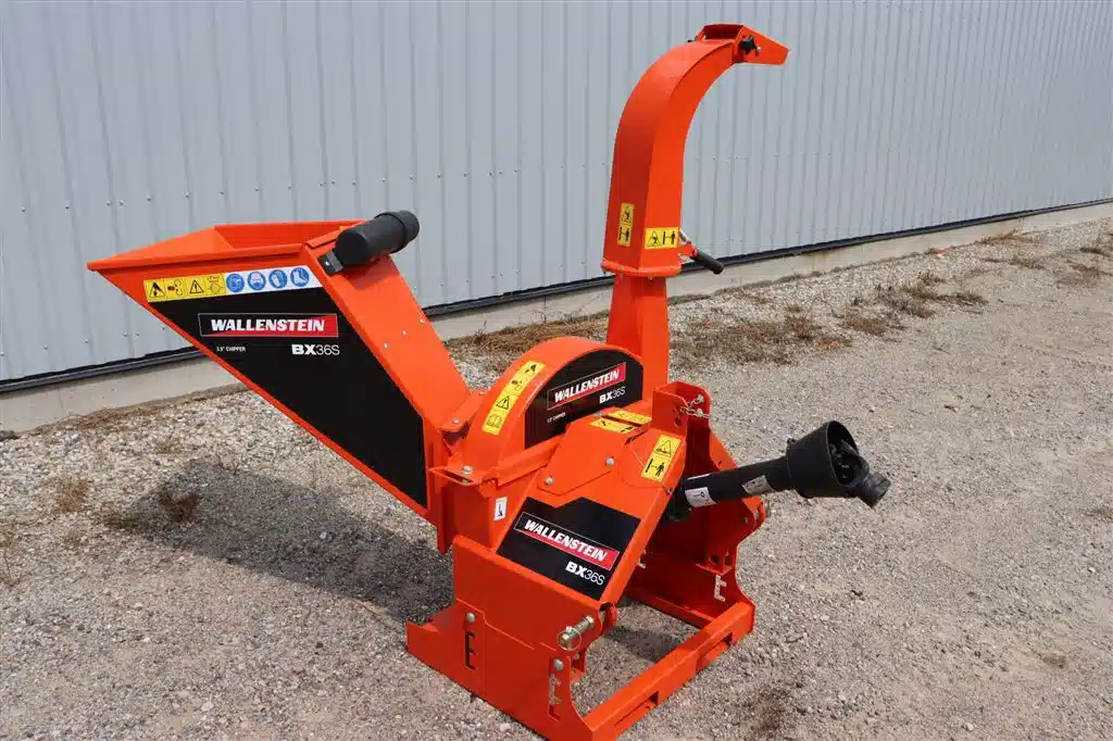 Photo de la Galerie 2 pour 2021 Wallenstein BX36S Déchiqueteuse à bois