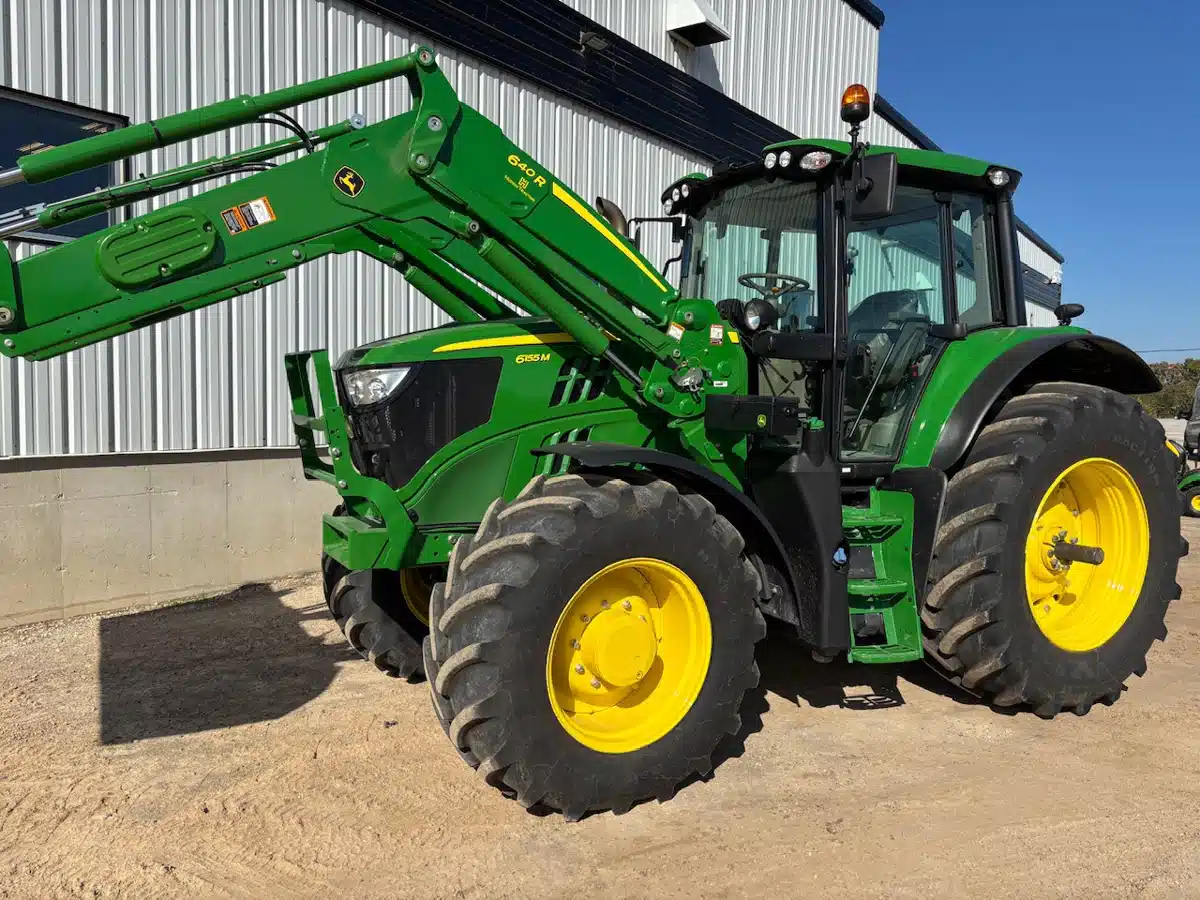 Gallery image 2 for Used 2024 John Deere 6155M Tractor