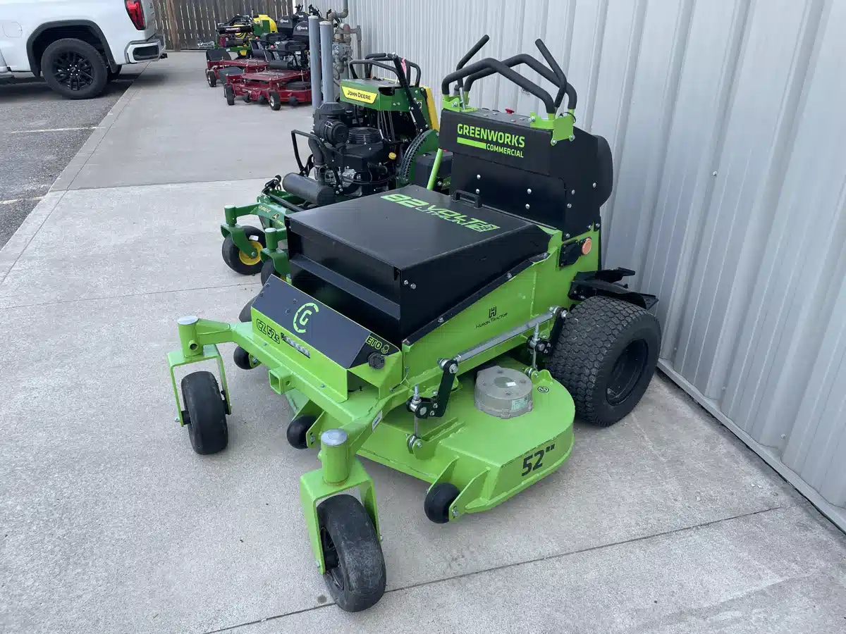 Gallery image 2 for Used 2021 Greenworks CZ52S Mower - Stand On