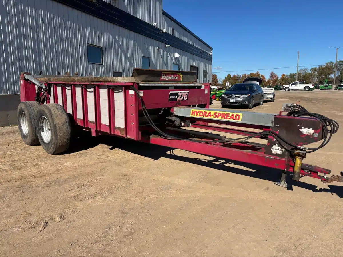 Gallery image 2 for Used Hagedorn HYDRA-SPREAD SERIES II 276 Manure Spreader