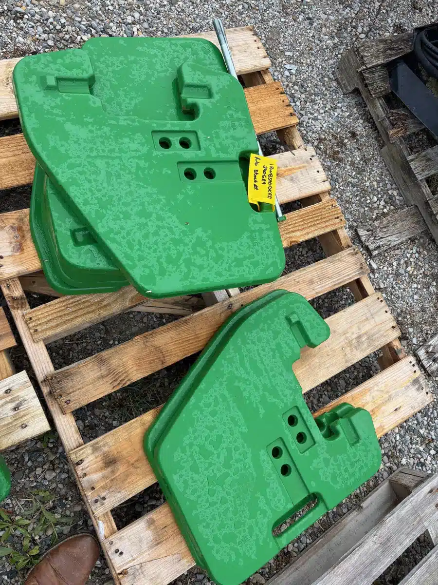 Used John Deere 8 FRONT SUITCASE WEIGHTS Tractor