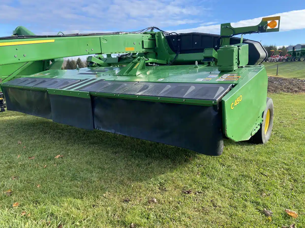 Gallery image 1 for 2023 John Deere C450 Disc Mower Conditioner