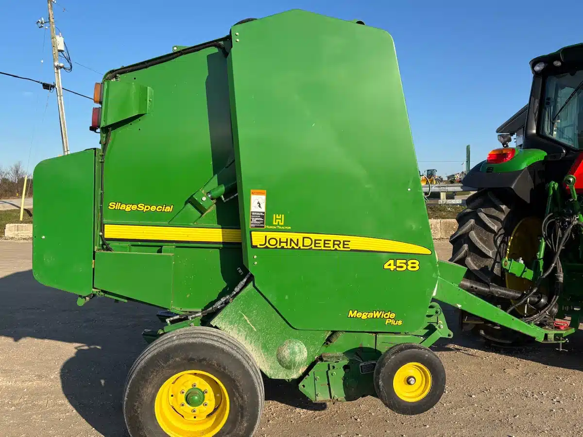 Gallery image 2 for Used 2012 John Deere 458SS Round Baler