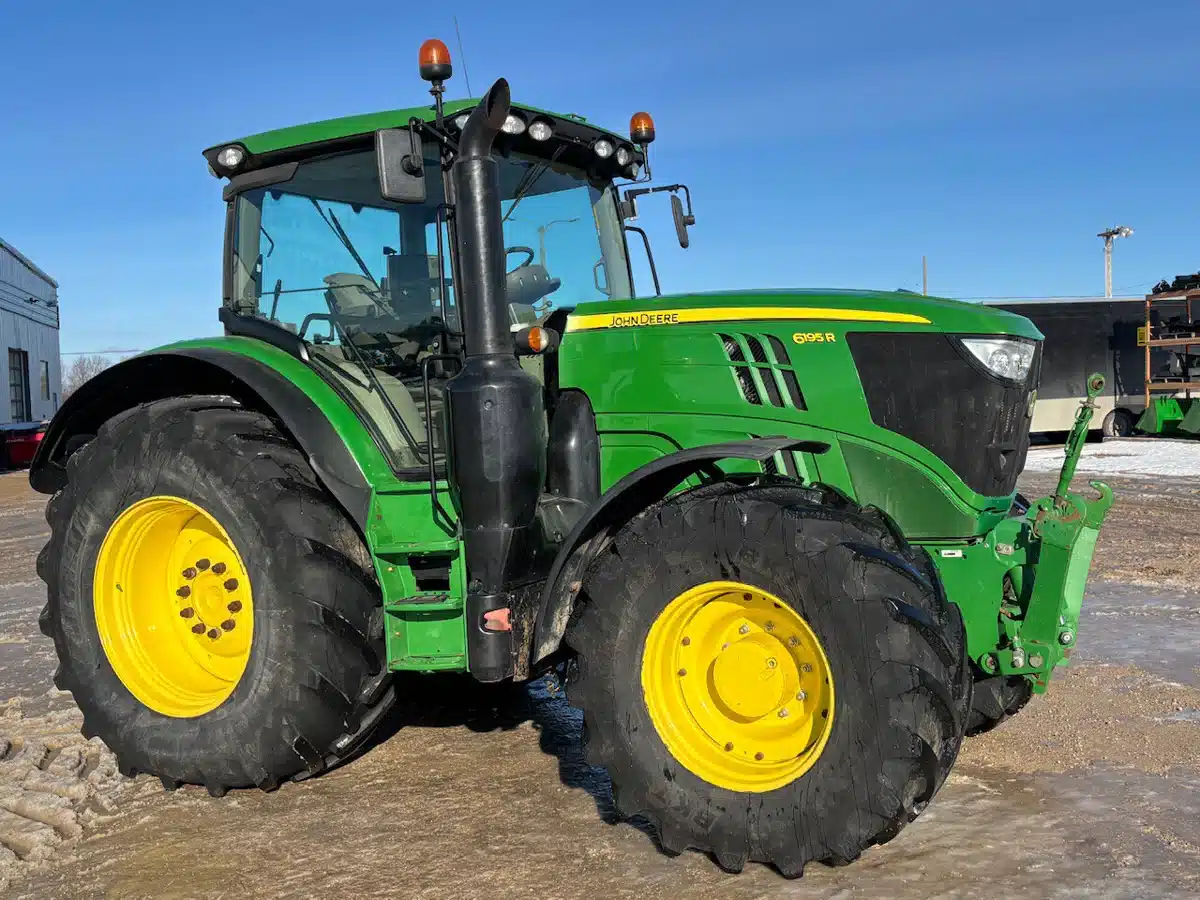 Gallery image 1 for 2015 John Deere 6195R Tractor