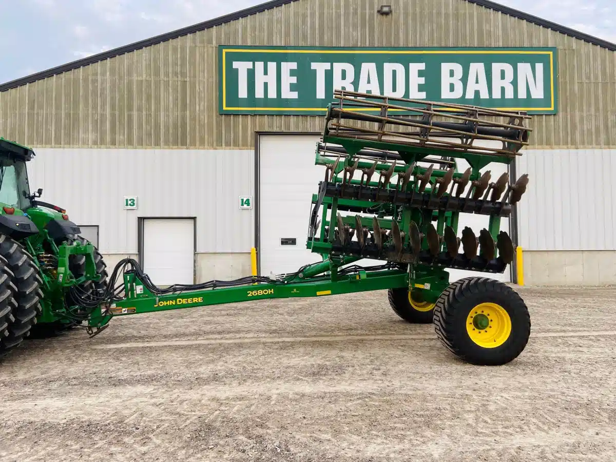 Gallery image 2 for Used 2022 John Deere 2680H Disc