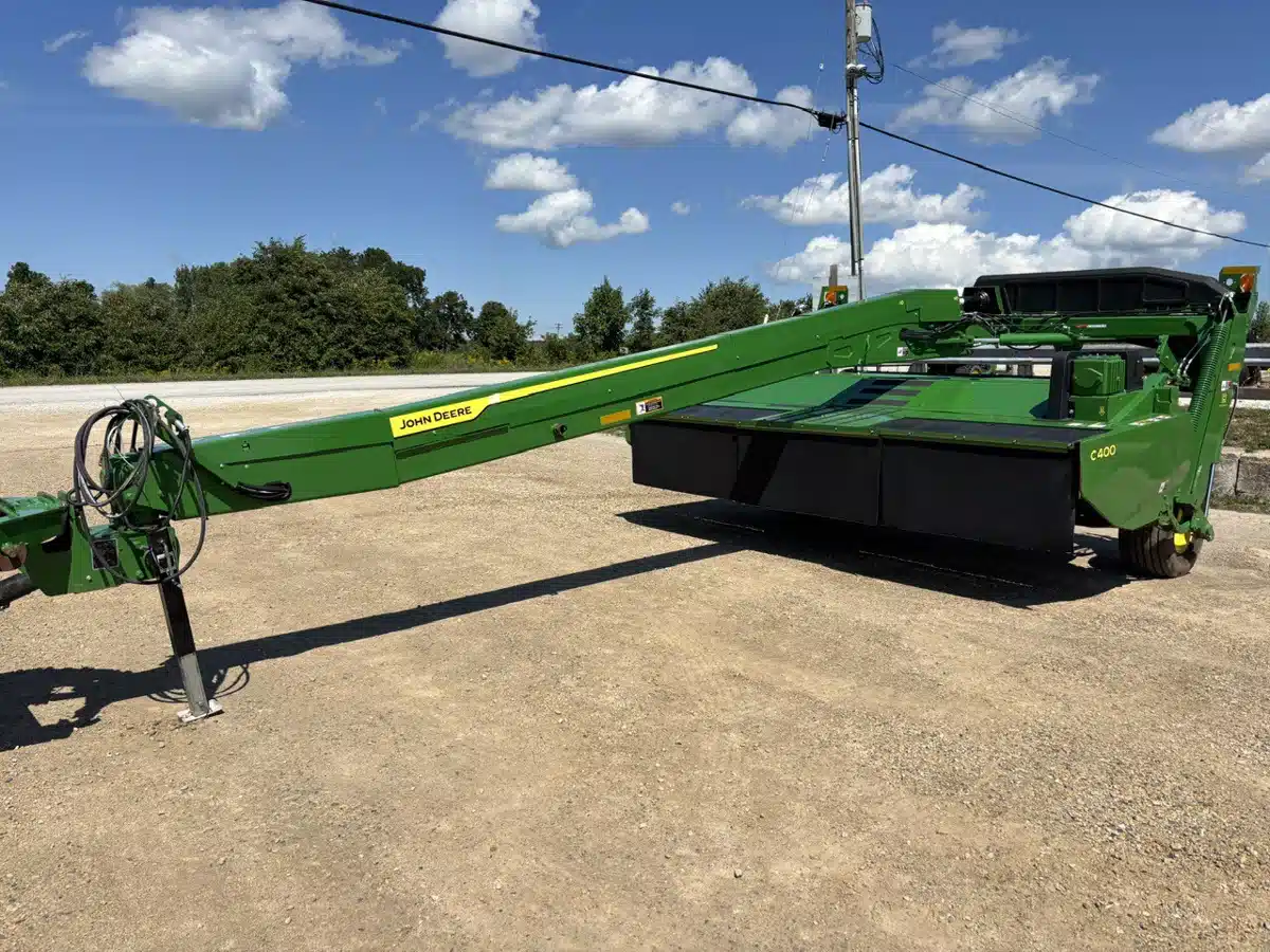 Gallery image 1 for 2022 John Deere C400 Disc Mower Conditioner