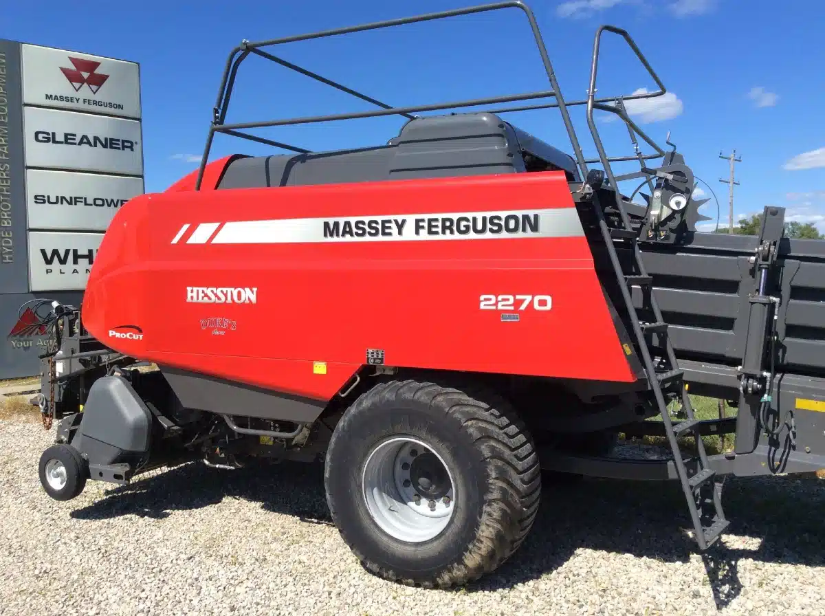 Gallery image 1 for Used 2018 Massey Ferguson 2270 Square Baler - Large