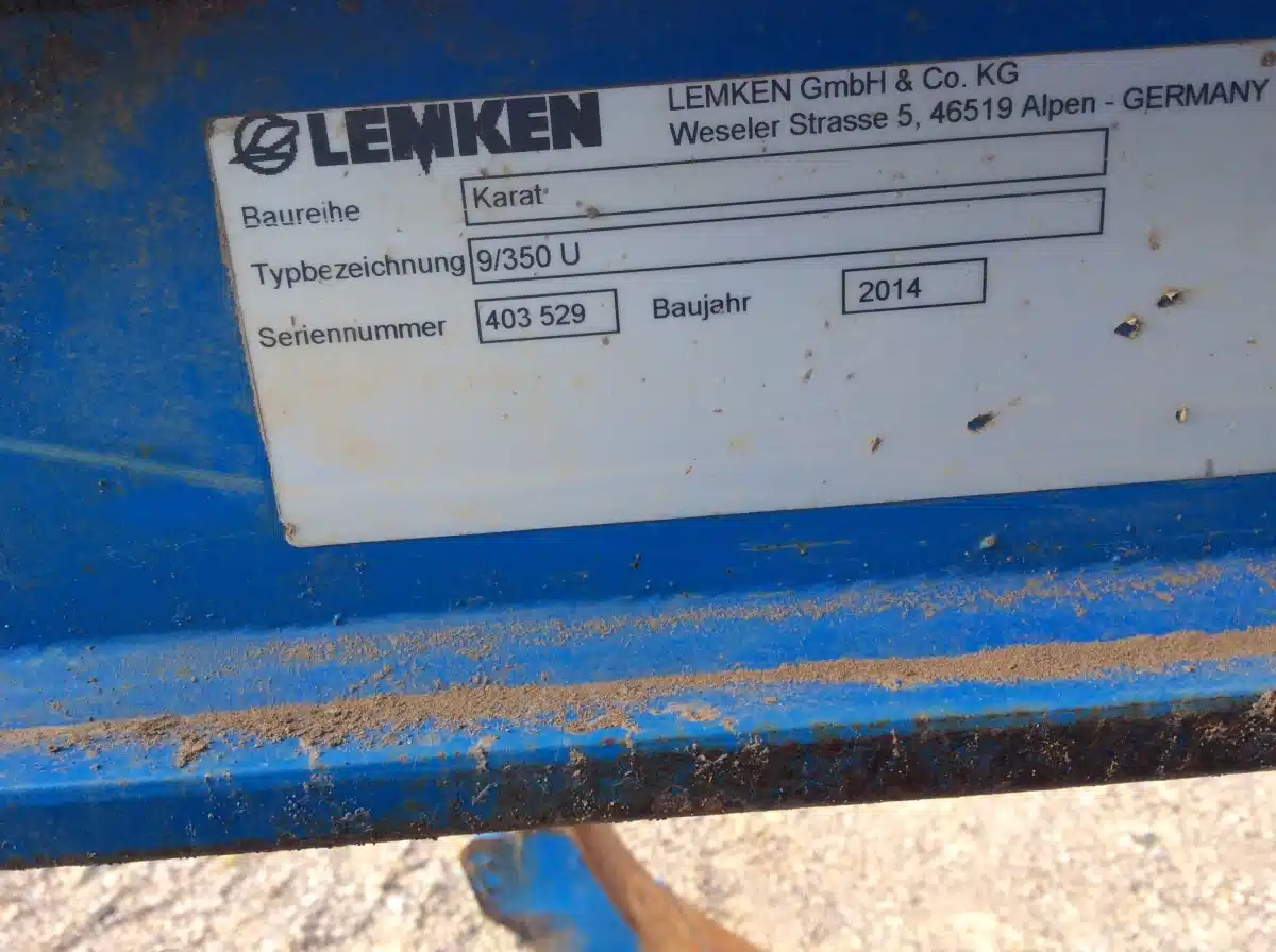 Photo de la Galerie 1 pour 2015 Lemken RUBIN 9/350 U Disque Rotatif à Grande Vitesse